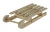 Dekoracje drewniane SANKI 35x85mm 626415 TITANUM